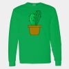 Heavy Cotton 100% Cotton Long Sleeve T Shirt Thumbnail