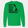 Heavy Cotton 100% Cotton Long Sleeve T Shirt Thumbnail
