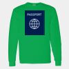 Heavy Cotton 100% Cotton Long Sleeve T Shirt Thumbnail