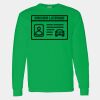 Heavy Cotton 100% Cotton Long Sleeve T Shirt Thumbnail