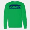 Heavy Cotton 100% Cotton Long Sleeve T Shirt Thumbnail