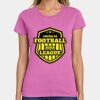 Ladies Heavy Cotton 100% Cotton T Shirt Thumbnail