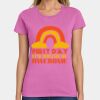 Ladies Heavy Cotton 100% Cotton T Shirt Thumbnail