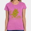 Ladies Heavy Cotton 100% Cotton T Shirt Thumbnail