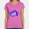 Ladies Heavy Cotton 100% Cotton T Shirt Thumbnail