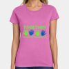 Ladies Heavy Cotton 100% Cotton T Shirt Thumbnail