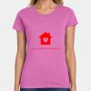 Ladies Heavy Cotton 100% Cotton T Shirt Thumbnail