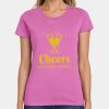 Ladies Heavy Cotton 100% Cotton T Shirt Thumbnail