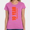 Ladies Heavy Cotton 100% Cotton T Shirt Thumbnail