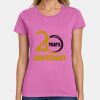 Ladies Heavy Cotton 100% Cotton T Shirt Thumbnail