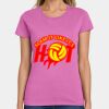 Ladies Heavy Cotton 100% Cotton T Shirt Thumbnail