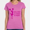 Ladies Heavy Cotton 100% Cotton T Shirt Thumbnail