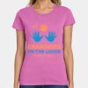 Ladies Heavy Cotton 100% Cotton T Shirt Thumbnail