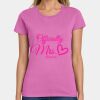 Ladies Heavy Cotton 100% Cotton T Shirt Thumbnail