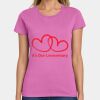 Ladies Heavy Cotton 100% Cotton T Shirt Thumbnail