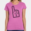 Ladies Heavy Cotton 100% Cotton T Shirt Thumbnail