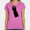 Ladies Heavy Cotton 100% Cotton T Shirt Thumbnail