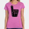Ladies Heavy Cotton 100% Cotton T Shirt Thumbnail