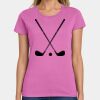 Ladies Heavy Cotton 100% Cotton T Shirt Thumbnail