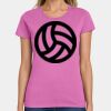 Ladies Heavy Cotton 100% Cotton T Shirt Thumbnail