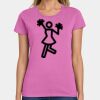 Ladies Heavy Cotton 100% Cotton T Shirt Thumbnail