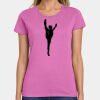 Ladies Heavy Cotton 100% Cotton T Shirt Thumbnail