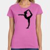 Ladies Heavy Cotton 100% Cotton T Shirt Thumbnail