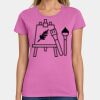 Ladies Heavy Cotton 100% Cotton T Shirt Thumbnail