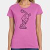 Ladies Heavy Cotton 100% Cotton T Shirt Thumbnail