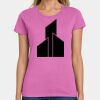 Ladies Heavy Cotton 100% Cotton T Shirt Thumbnail