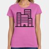 Ladies Heavy Cotton 100% Cotton T Shirt Thumbnail