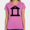Ladies Heavy Cotton 100% Cotton T Shirt Thumbnail