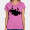 Ladies Heavy Cotton 100% Cotton T Shirt Thumbnail