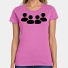 Ladies Heavy Cotton 100% Cotton T Shirt Thumbnail