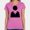 Ladies Heavy Cotton 100% Cotton T Shirt Thumbnail