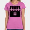 Ladies Heavy Cotton 100% Cotton T Shirt Thumbnail