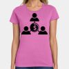 Ladies Heavy Cotton 100% Cotton T Shirt Thumbnail