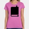 Ladies Heavy Cotton 100% Cotton T Shirt Thumbnail
