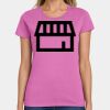 Ladies Heavy Cotton 100% Cotton T Shirt Thumbnail