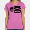 Ladies Heavy Cotton 100% Cotton T Shirt Thumbnail