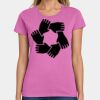 Ladies Heavy Cotton 100% Cotton T Shirt Thumbnail
