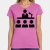 Ladies Heavy Cotton 100% Cotton T Shirt Thumbnail