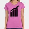 Ladies Heavy Cotton 100% Cotton T Shirt Thumbnail