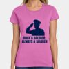 Ladies Heavy Cotton 100% Cotton T Shirt Thumbnail