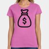 Ladies Heavy Cotton 100% Cotton T Shirt Thumbnail
