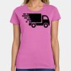 Ladies Heavy Cotton 100% Cotton T Shirt Thumbnail