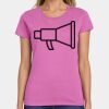 Ladies Heavy Cotton 100% Cotton T Shirt Thumbnail