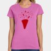 Ladies Heavy Cotton 100% Cotton T Shirt Thumbnail