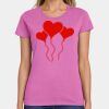 Ladies Heavy Cotton 100% Cotton T Shirt Thumbnail