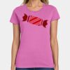 Ladies Heavy Cotton 100% Cotton T Shirt Thumbnail